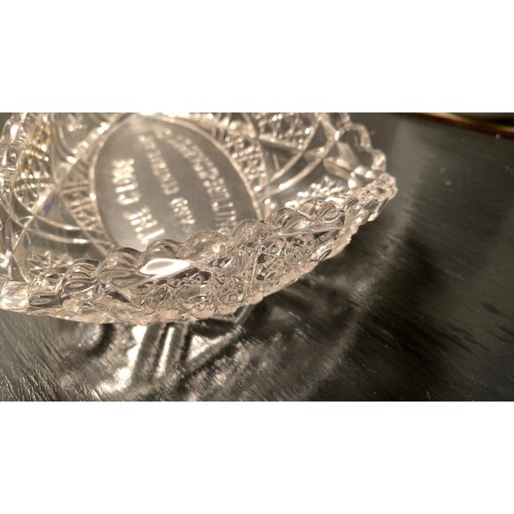 Relish Pickle Dish Fentec EAPG Clear Cut The Globe Furniture & Carpet Co. Advert - Picture 8 of 8